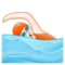 Woman Swimming emoji on Samsung